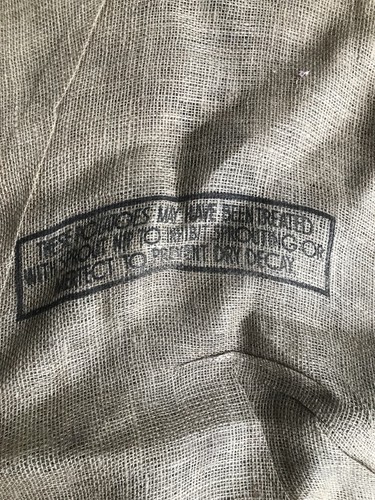 Lot of 11 Vintage Driscoll Potato Sack