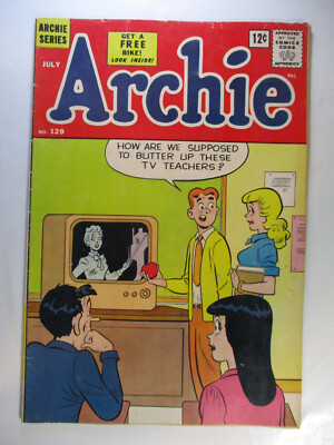 Archie #129 Money Talks Too Much, Fine, 6.0, OWW Pages
