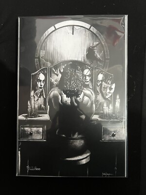 The Crow Lethe Limited Mico Suayan ART PRINT It Can't Rain All the Time #XXX/500