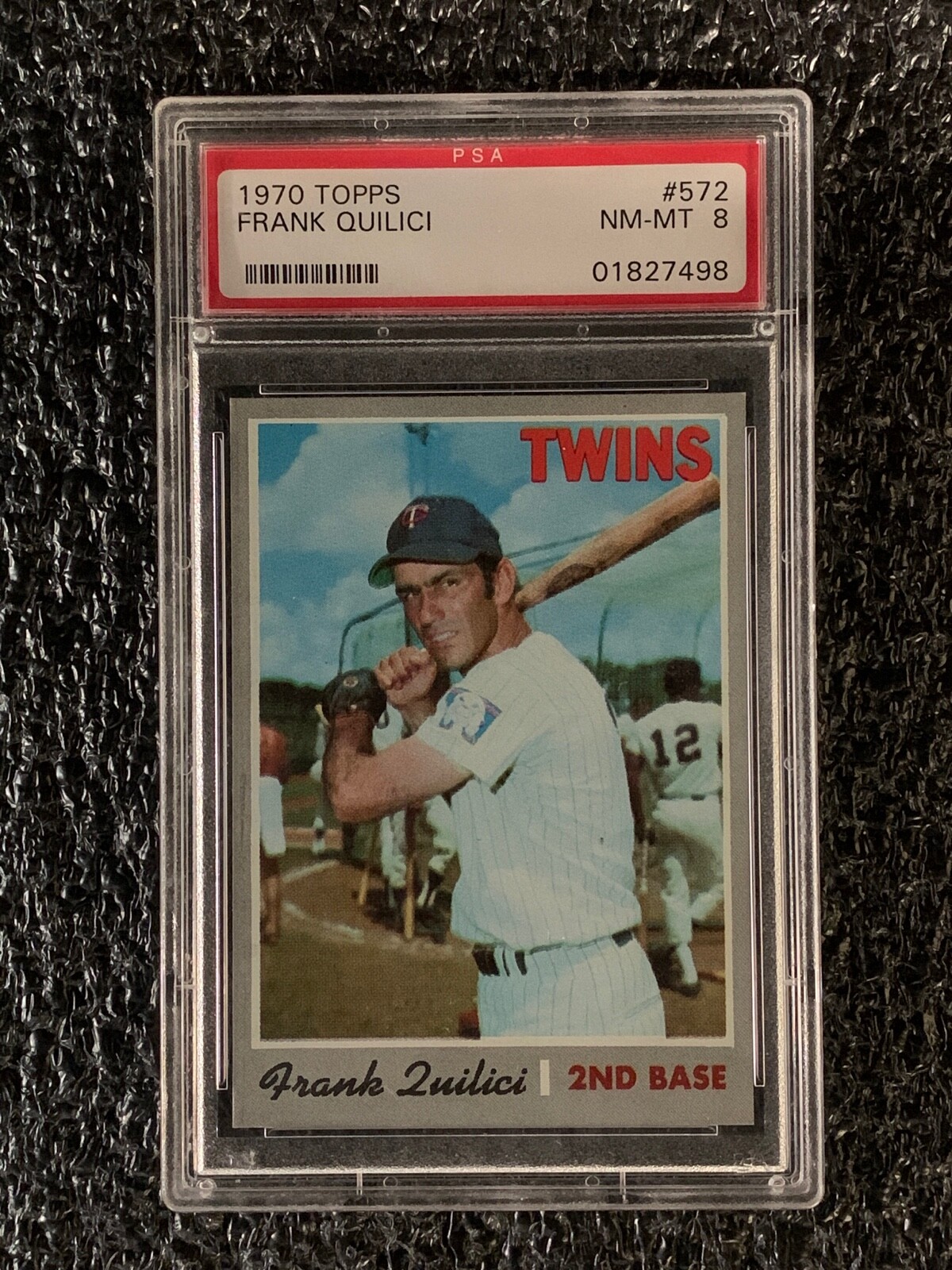 coppi☺︎　0810 1970 Topps Baseball #572 Frank Quilici PSA 8 | eBay