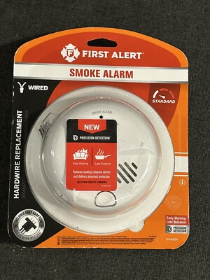 First Alert Smoke Alarm Include Easy Adapter