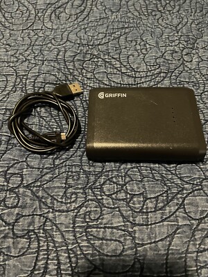 Griffin Reserve Power Bank Pre Charged 6000 mAh 2.5 Extra Smartphone Charges
