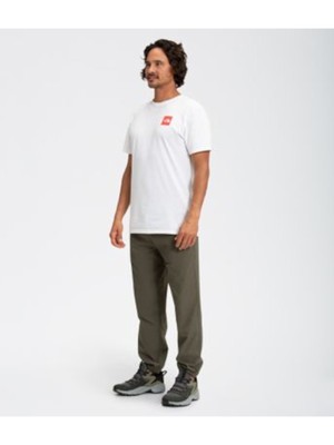 

NORTH FACE Mens City Standard Зеленые легкие джоггеры на шнурке, Зеленый, NF0A5A4J21L