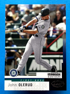 2004 Leaf Second Edition John Olerud #79 Seattle Mariners