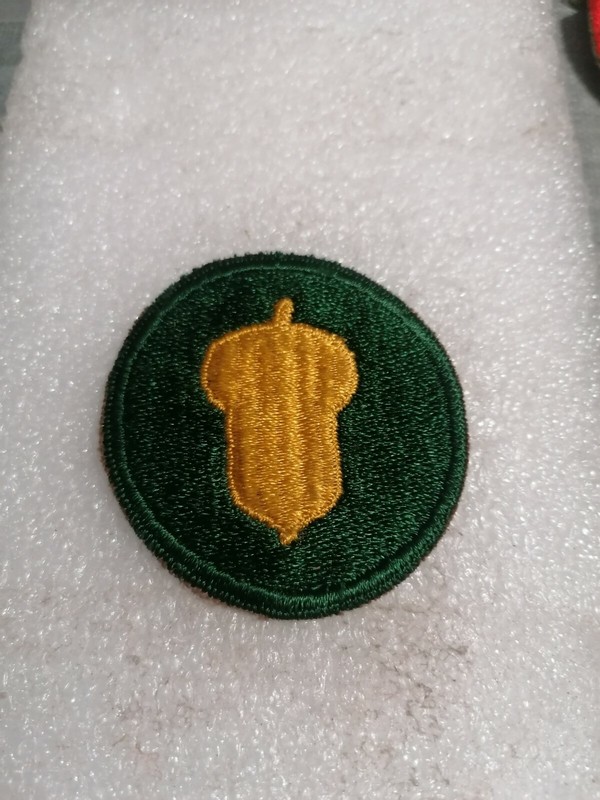 Beau Patch Armee Us 87th Infantry Division Ww2 Original