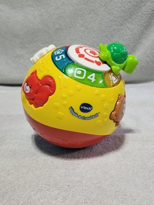 VTech Wiggle and Crawl Ball Toy - 80184900 Tested Works Great