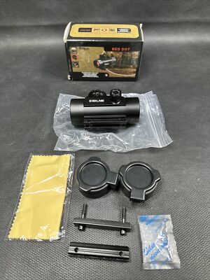 Illuminated Red Dot Sight Airsoft 5MOA ESSLNB Matto Finish fits Weaver Base