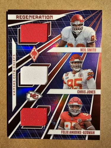2023 Panini Phoenix Chris Jones Felix Anudike-Uzomah Neil Smith #REG-7