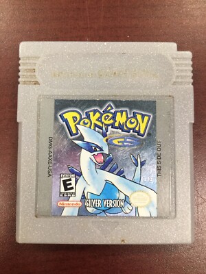 Pokemon Silver Version Nintendo (Game Boy Color) Tested & Authentic