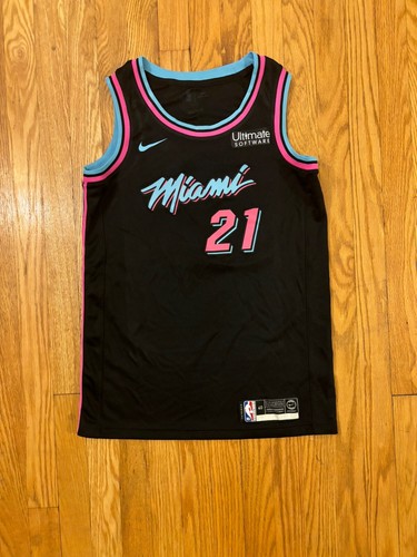 Miami Heatユニフォーム　Sサイズ Miami Heat NBA Mitchell & Ness Basketball Black Jersey Men's