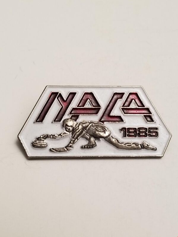 NACA 1985 Northern Alberta Curling Association Lapel Pin 1490