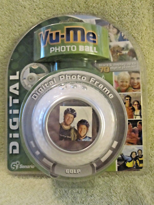 New/Sealed Vu-Me Digital Photo Ball By Senario, 2007