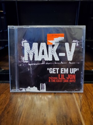 Mak-V ''Get Em Up'' CD Maxi-single SEALED, feat: Lil Jon & The Eastside Boyz #