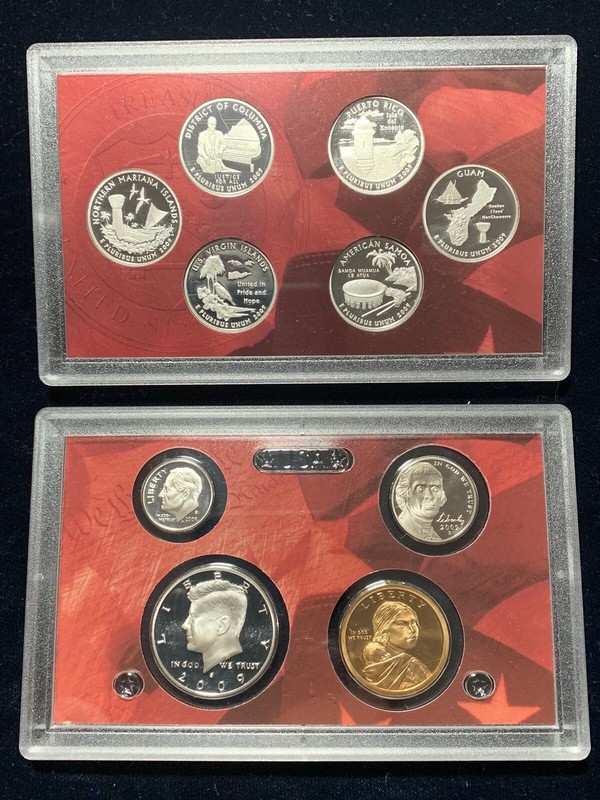 2009 US Mint Silver Proof Set 18 Piece Silver Set w/ US