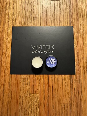 Vivistix Solid Perfume SNOWFALL 0.167 Oz Trial/Travel Size