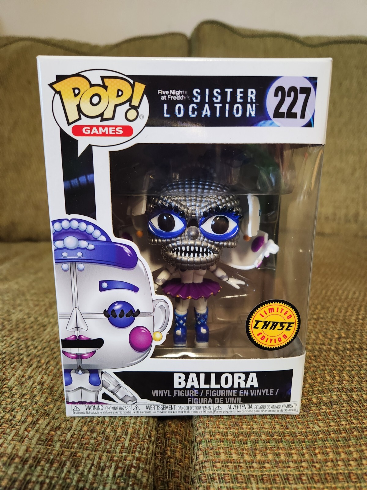 レア 貴重 Funko Pop BALLORA Sister Location NEW Funko Pop! Five Nights At Freddy's (FNAF) Ballora #227