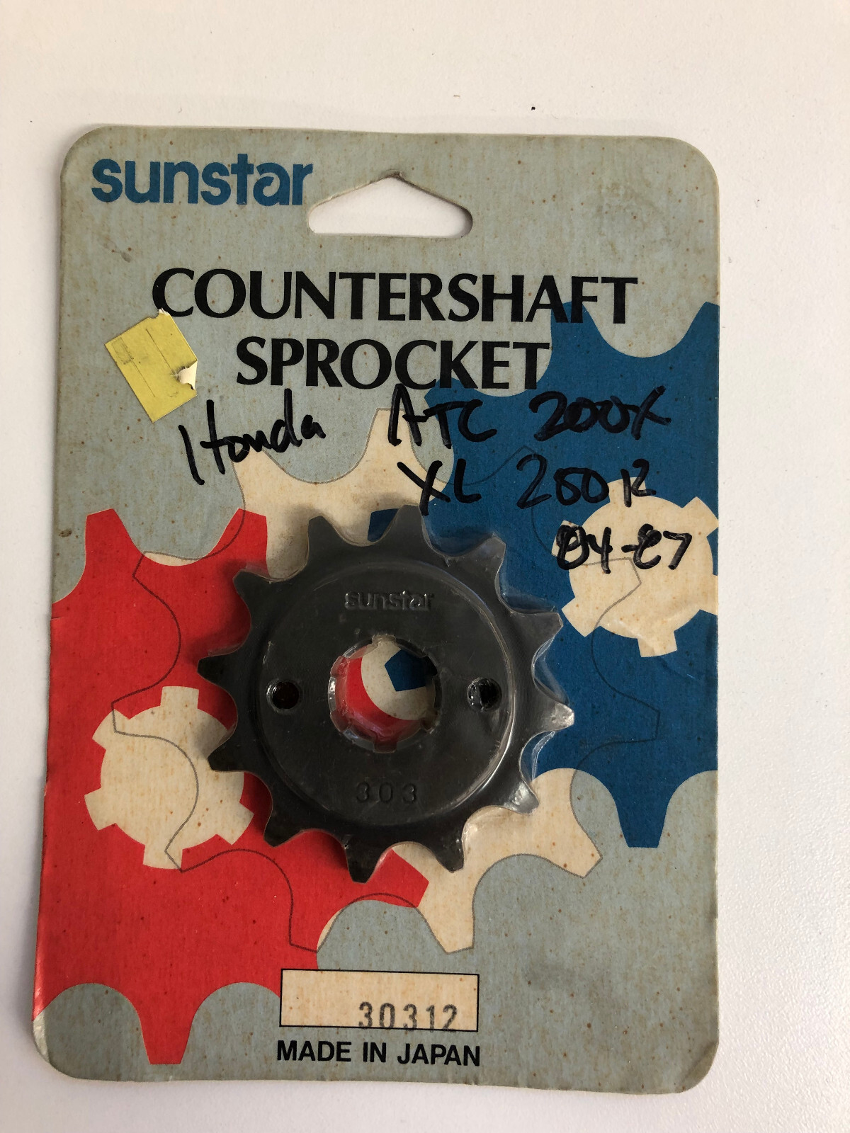 じゅん Sunstar Original Steel Front Sprocket P/N 30312 OEM NEW | eBay