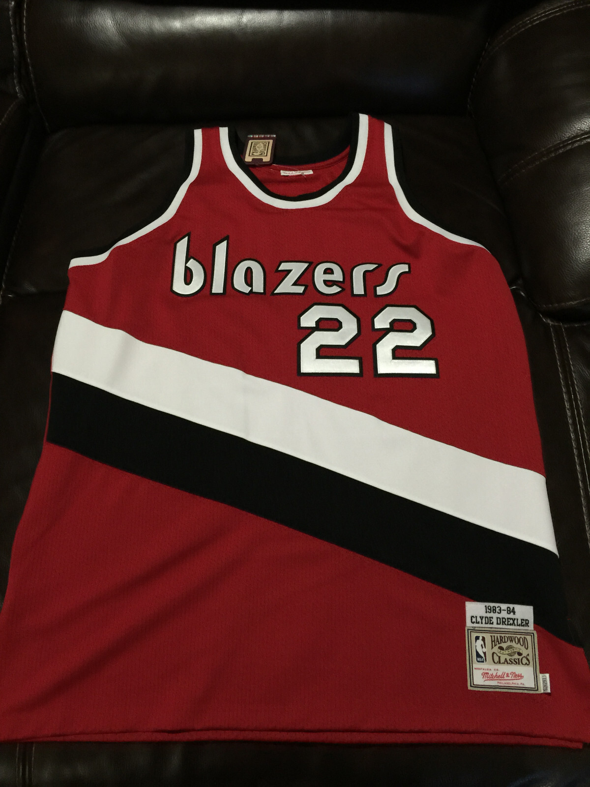 mitchell&ness BLAZERS DREXLER ドレクスラー　NBA Mitchell & Ness Clyde Drexler Portland Trail Blazers HWC