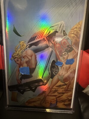 QUEENS OF DIXIE #1 PREVIEW COSPLAY NAUGHTY LTD/ 10 Foil Cover