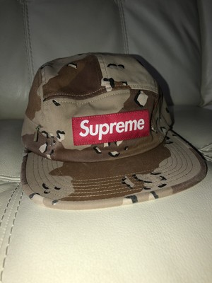 supreme desert camo hat