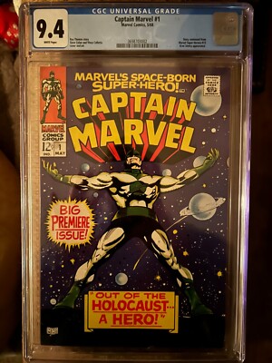  Captain Marvel #1 (Marvel Comics May 1968) CGC 9.4