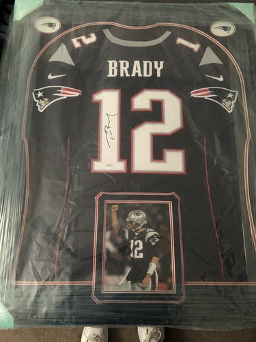 Tom Brady Signed Jersey Tristar COA Autograph Auto Awesome Nike Elite Jersey