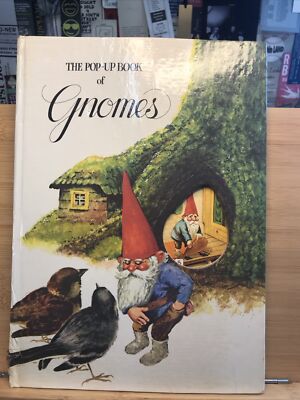 Pop-Up Book of Gnomes Harry Abrams 1979 Chuck Murphy Fantasy Folklore Mythology 