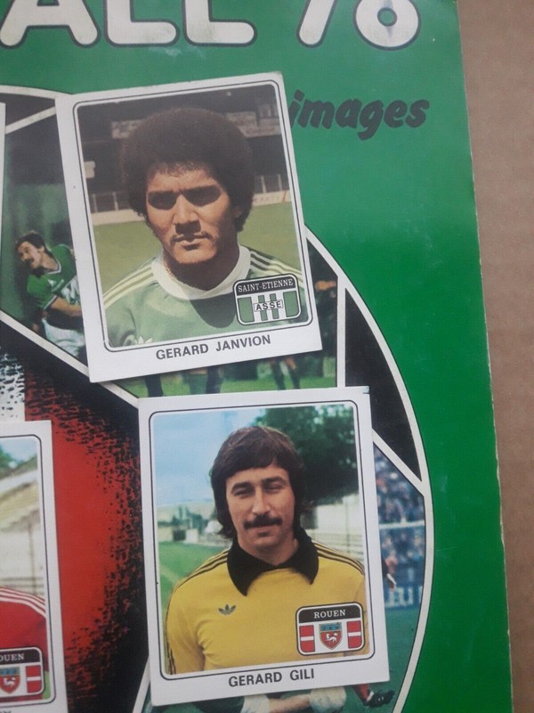 Panini Foot France 78 Au Choix Ã  L'UnitÃ© Entre  # 4 Et # 450 Psg Saint Etienne