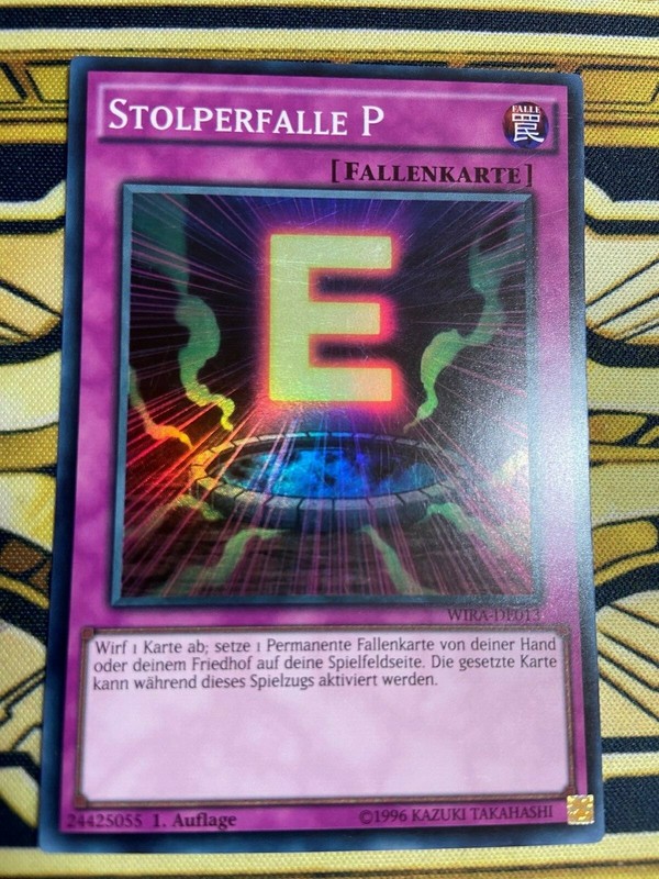 Yugioh Stolperfalle P Wira-De013 Super Rare