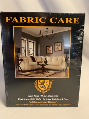 Ultra Shield Fabric Care Hypoallergenic Furniture Fabric Cleaner/Protector Kit