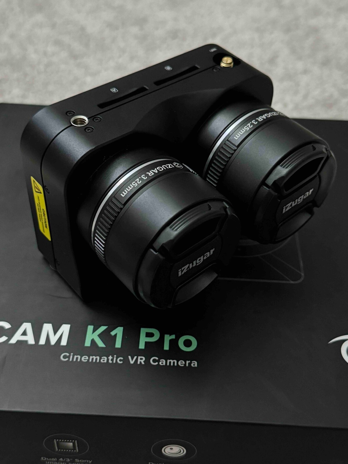 Z CAM K1 proVR180 立体 3D カメラ＋バッテリー2個 Z CAM K1 Pro VR180 Camera with iZugar MKX22 - iZugar