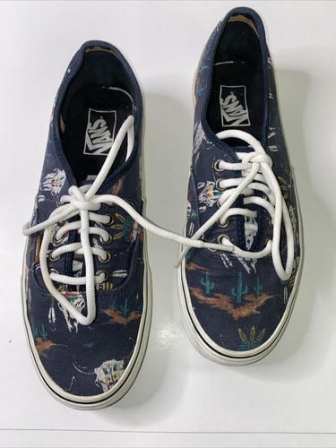VANS Native American Tribal Southwest Print Skate Shoes Size 9.5 Men 11 Women