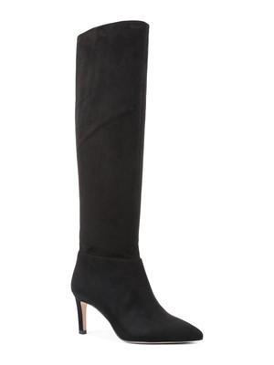 BCBGENERATION Womens Black Versatile Slouch Boot Marlo Stiletto Boots Shoes 5.5