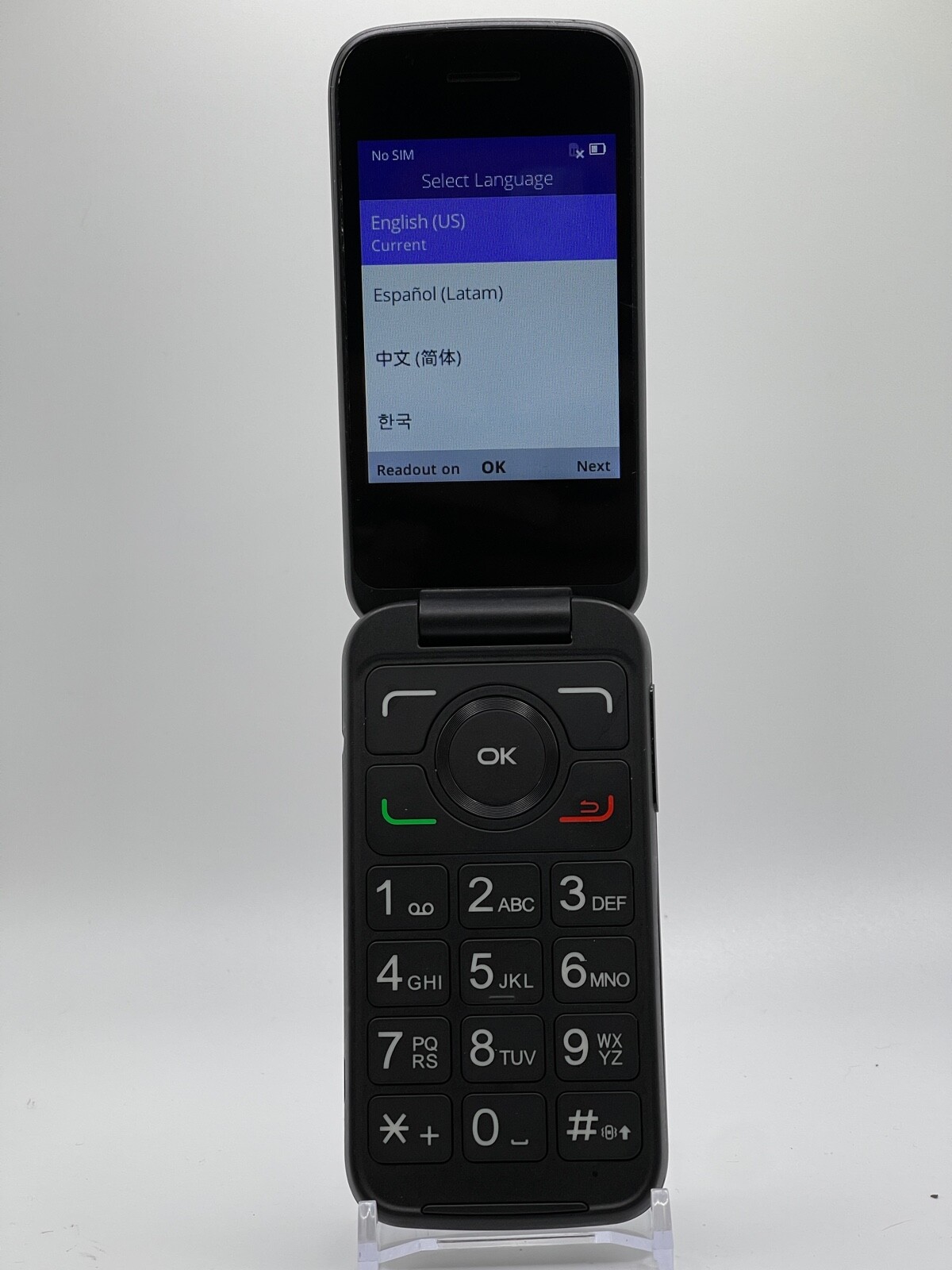 Купить Мобильный телефон Alcatel Go Flip 3 4052Z 4 ГБ, черный MetroPCS  БЫСТРАЯ ДОСТАВКА * ОТЛИЧНО РАБОТАЕТ, цена 4 490 руб — (335225618140), США