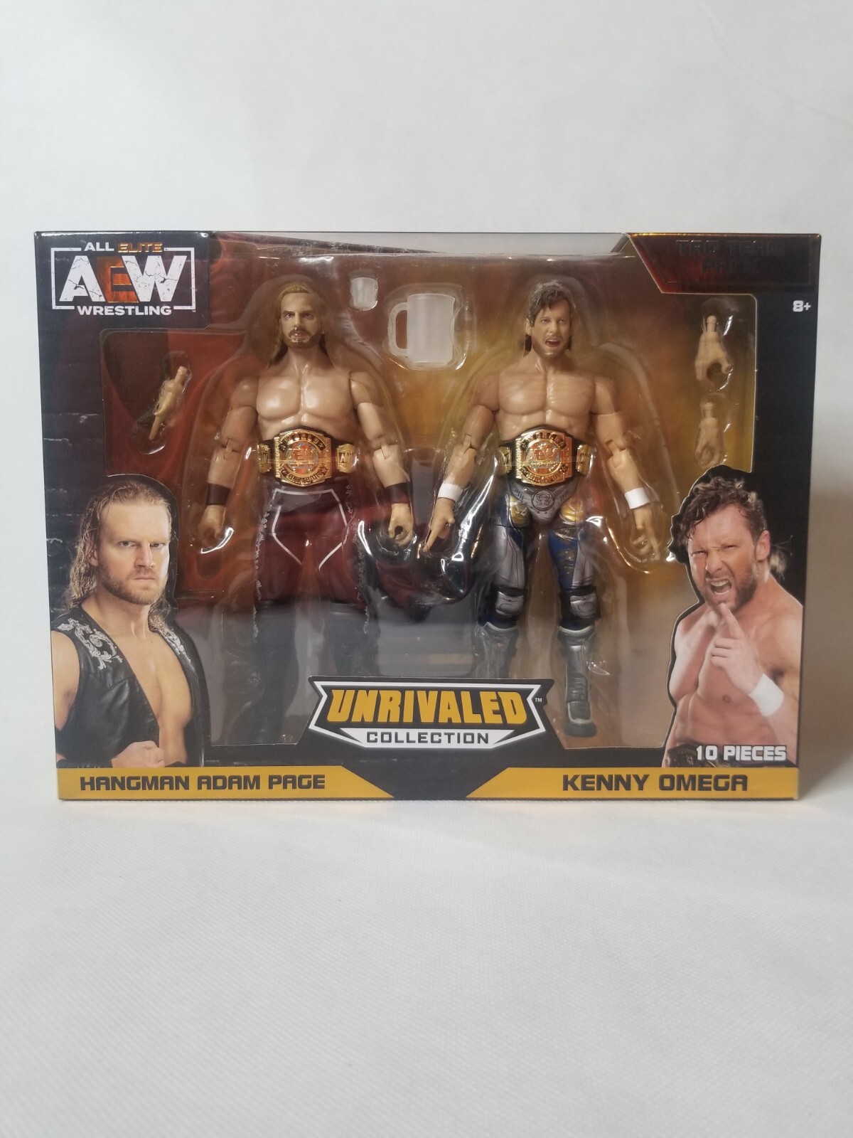 AEW Unrivaled Tag Team Pack - Kenny Omega and Hangman Adam