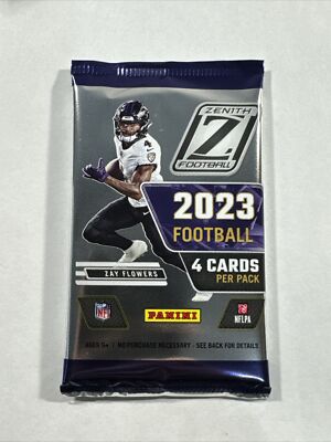 2023 Panini Zenith Football Guaranteed Relic/Prime? Factory Sealed HOT PACK!