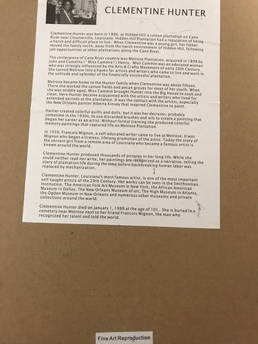 Clementine Hunter Wash Day Giclee