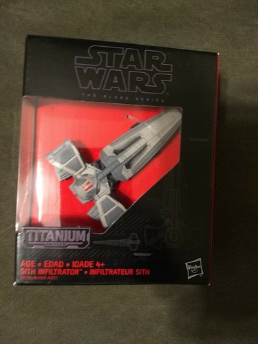 Star Wars Black Series Titanium Sith Infiltrator 21 Diecast
