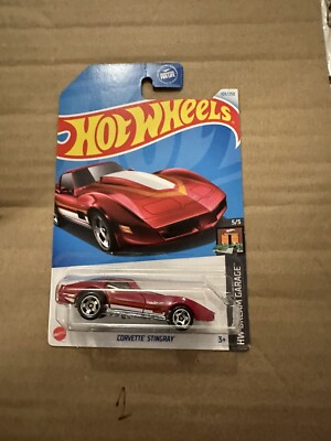 2024 Hot Wheels Corvette Stingray 109/250 HW Dream Garage 5/5 Red
