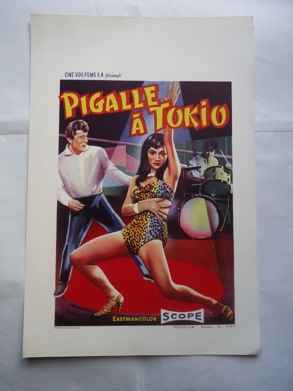 Cabaret/Pigalle  Ã  Tokio/Frj3/Epreuve Affiche Belge