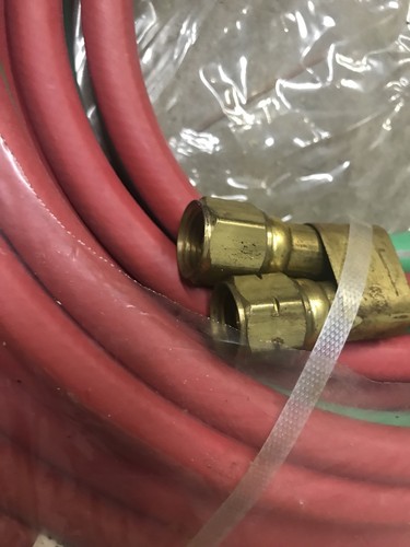 Twin Welding Hoses, 3/8 In, 25 Ft Acetylene Only