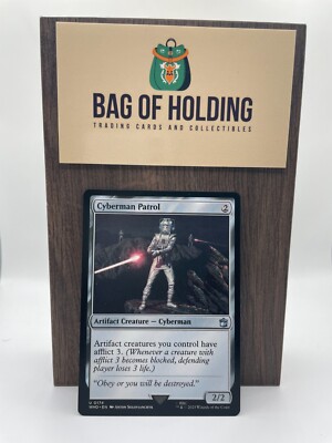 Cyberman Patrol - Universes Beyond: Doctor Who - NM - Magic MTG
