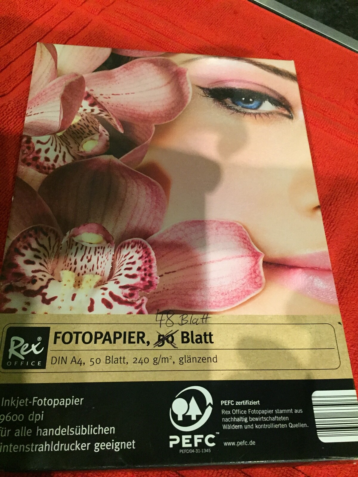 Fotopapier DIN A 4 glänzend 48 Blatt 240mg/m2