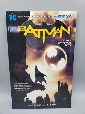 Batman New 52 Vol. 6 Graveyard Shift Softcover Graphic Novel Scott Snyder