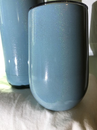 Stainless Steel Wine Tumbler with Lid Set of 2 Insulated Wine Bottle