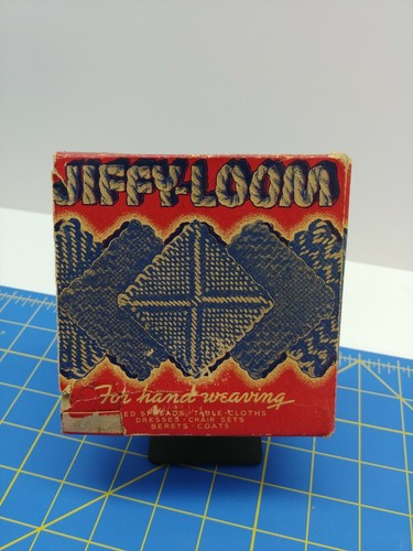 VINTAGE JIFFY-LOOM for Hand Weaving manufactured by Calcraft Company
