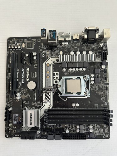 For ASRock Z270 Pro4 Desktop Including Intel i7-6700 SR2L2