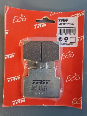 LUCAS TRW brakepads MCB 709 EC MCB709EC Leonardo 125 Habana 125 Mojito 125 SR125