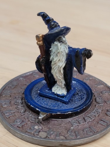 SF・ファンタジー・ホラー Scrye Life Counter Wizard :1994 Scrye Reaper 1994 Wizard w/Orb Bronze Life Counter - Magic