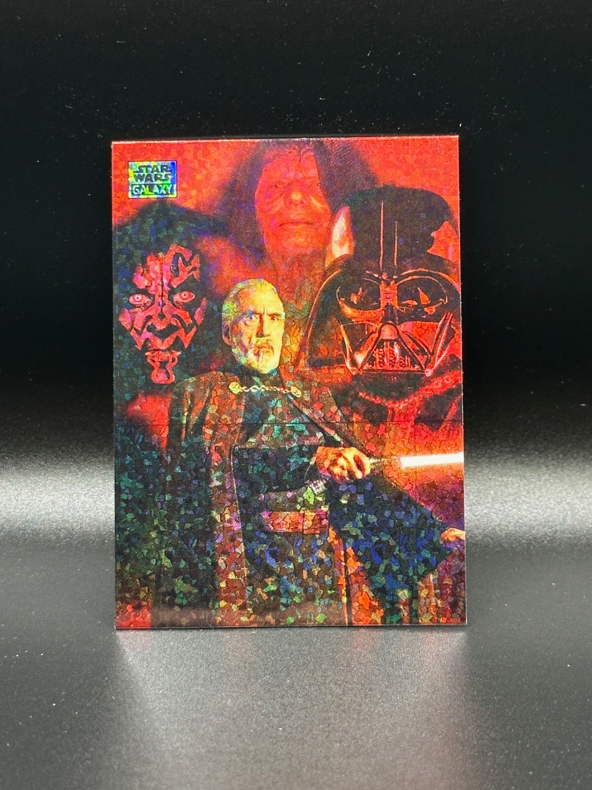 SITH LORDS 2024 Topps Star Wars Chrome Galaxy Mini Diamond